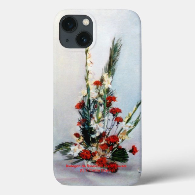Bodegón de flores/Still life of flowers (Baksida)