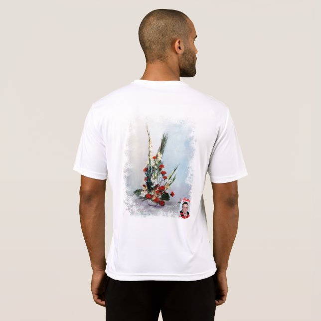Bodegón de flores t shirt (Hel baksida)