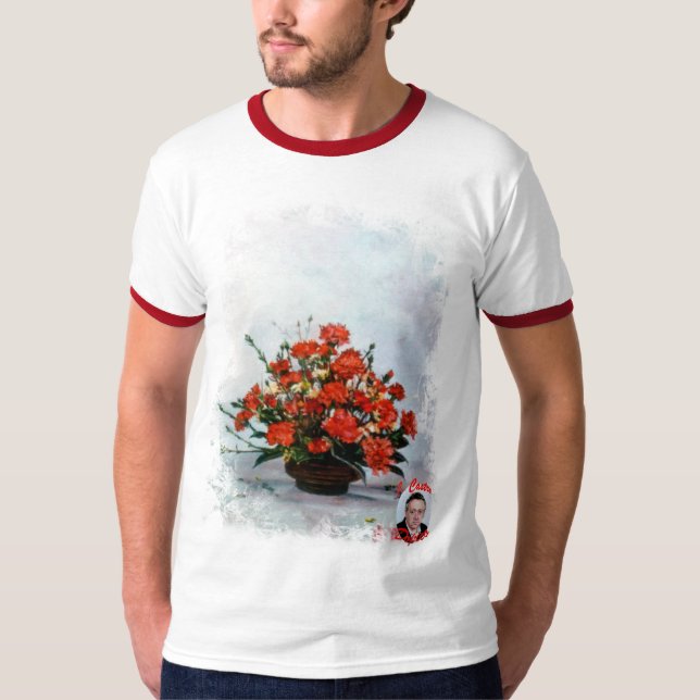 Bodegón de flores t shirt (Framsida)