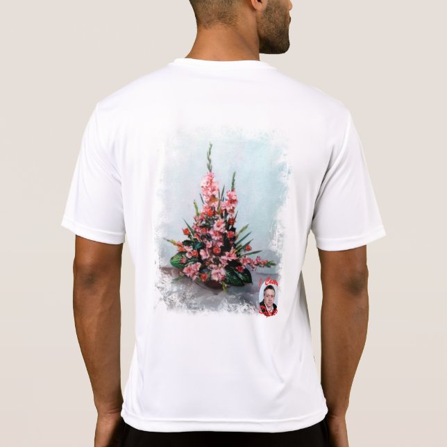 Bodegón de flores t shirt (Baksida)