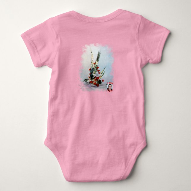 Bodegón de flores t shirt (Baksida)