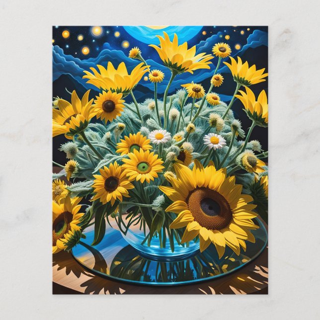 Bodegón Flores y Noche 1 - 001 (Framsida)