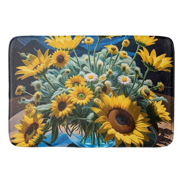 Bodegón Flores y Noche 1 - 001 Badrumsmatta (Framsidan)