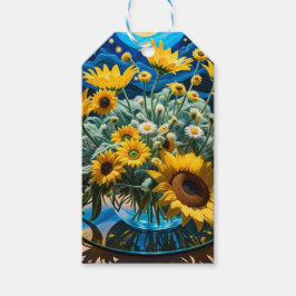 Bodegón Flores y Noche 1 - 001 Presentetikett