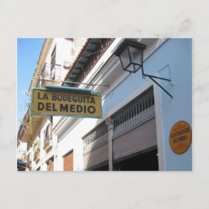bodeguita medio havanna vykort
