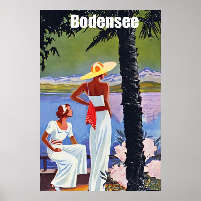 Bodensee Sjö, Tyskland Poster (Framsidan)