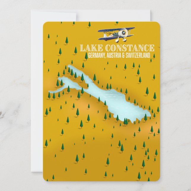 Bodensjön Tyskland, Österrike och Schweiz (Framsida)