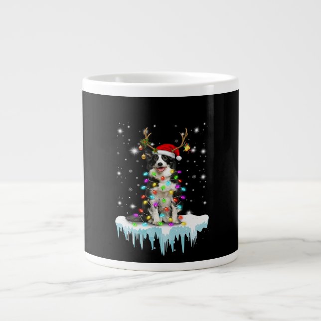 Boder Colline Reindeer Julklapp Jumbo Mugg (Framsidan)