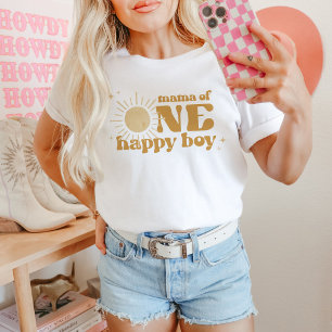 BODHI Boho Sol Retro One Lycklig Mamma T Shirt