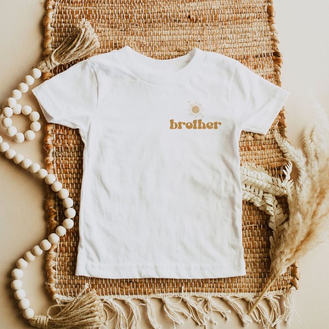 BODHI Boho Sun Bror till en Glad Kille T Shirt (Skapare uppladdad)