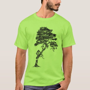 Bodhi träd - manar tee shirt