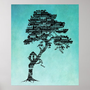 Bodhi Träd Poster/skriver ut Poster