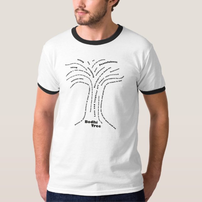 Bodhi trädt-skjorta tee (Framsida)
