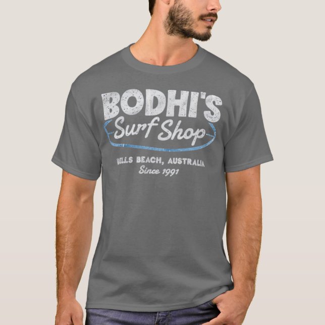 Bodhis Surfa Shop T Shirt (Framsida)