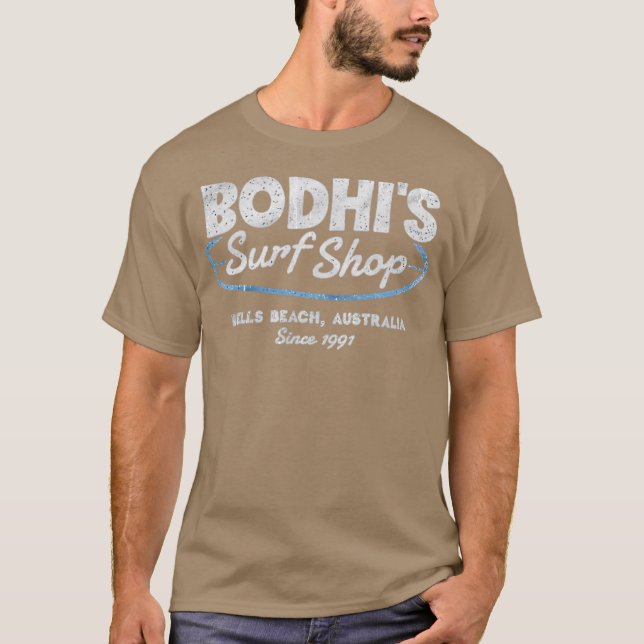 Bodhis Surfa Shop T Shirt (Framsida)