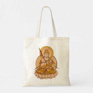 BODHISATTVA FINT KONSTVERK TYGKASSE