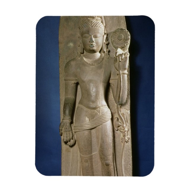 Bodhisattva Padmapani, Nalanda, Bihar, Pala dynast Magnet (Vertikal)
