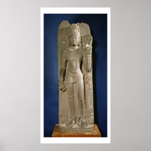 Bodhisattva Padmapani, Nalanda, Bihar, Pala dynast Poster