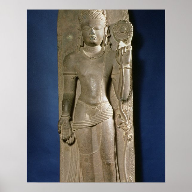 Bodhisattva Padmapani, Nalanda, Bihar, Pala dynast Poster (Framsidan)
