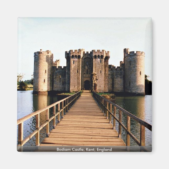 Bodiam Castle, Kent, England Magnet (Framsidan)