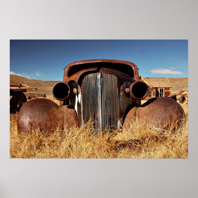 Bodie Abandoned Car Poster (Framsidan)