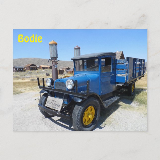 Bodie, CA Vykort (Framsida)