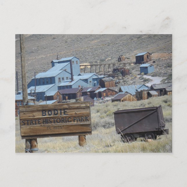 Bodie, CA Vykort (Framsida)