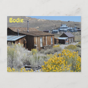Bodie, CA Vykort