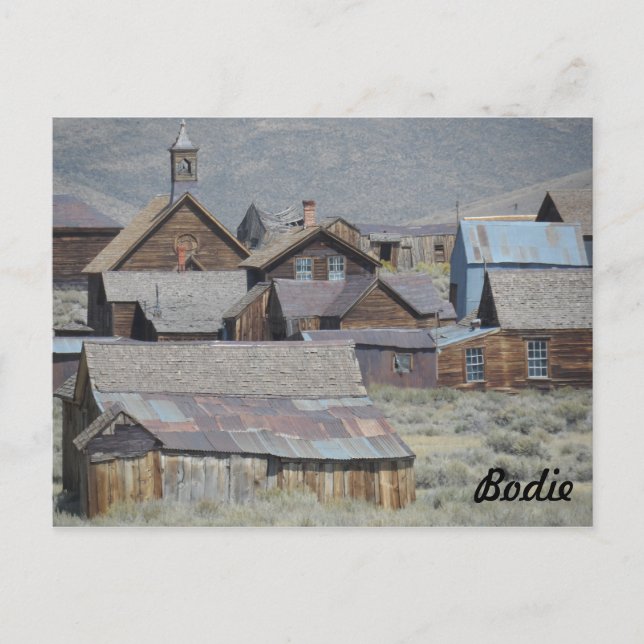 Bodie, CA Vykort (Framsida)