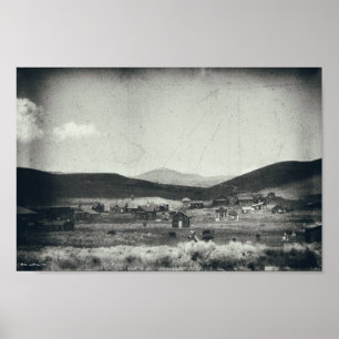 Bodie California Ghost Town Ligcape Poster