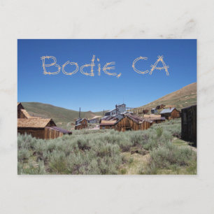 Bodie California vycard Vykort