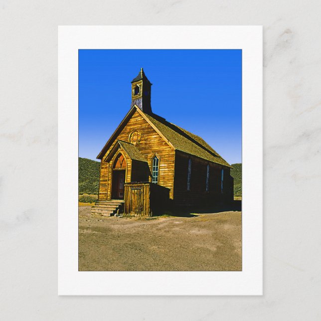 " Bodie Church " Vykort (Framsida)