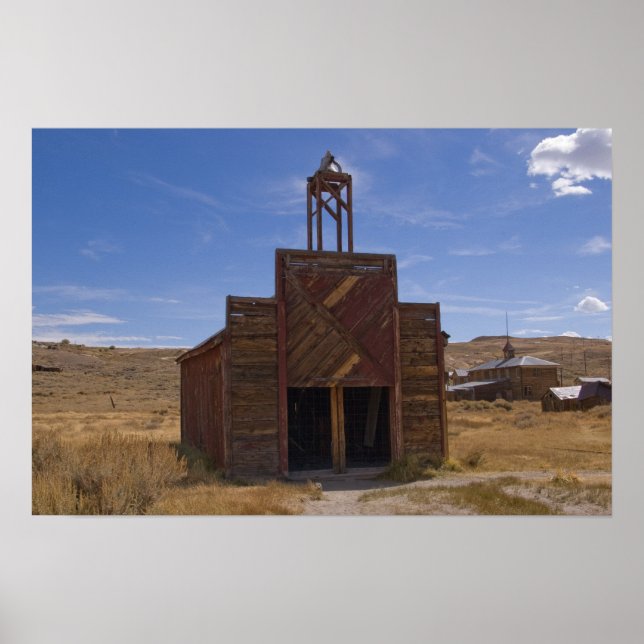 Bodie Firehouse Färg Poster (Framsidan)