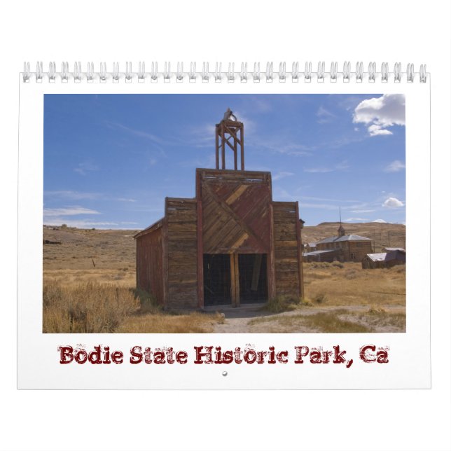 Bodie Ghost Town Calendar Kalender (Omslag)