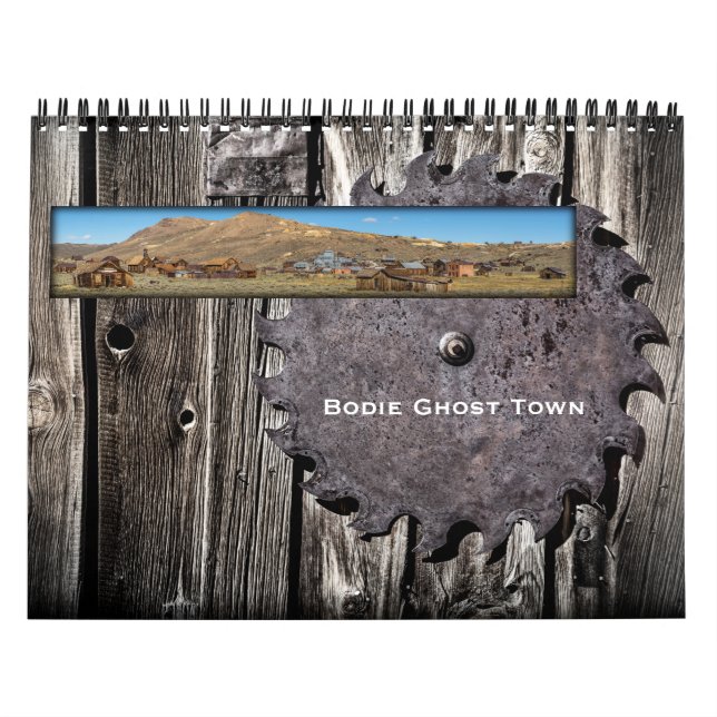 Bodie Ghost Town Fine Art Kalender (Omslag)