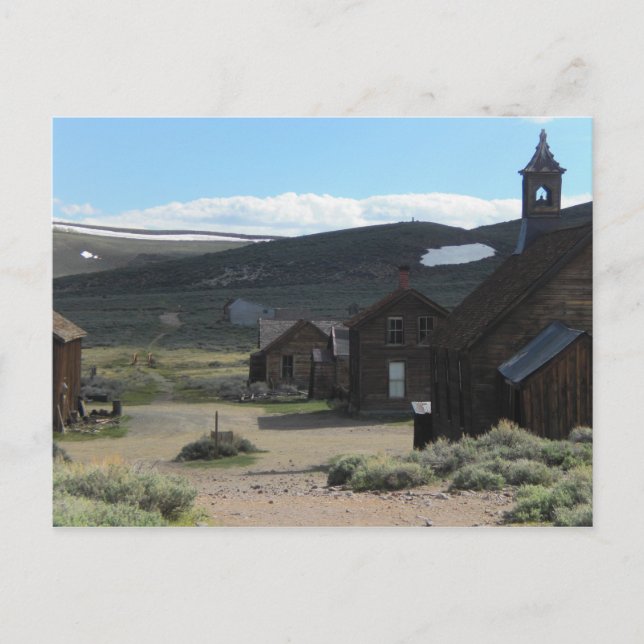 Bodie Ghost Town Vykort (Framsida)