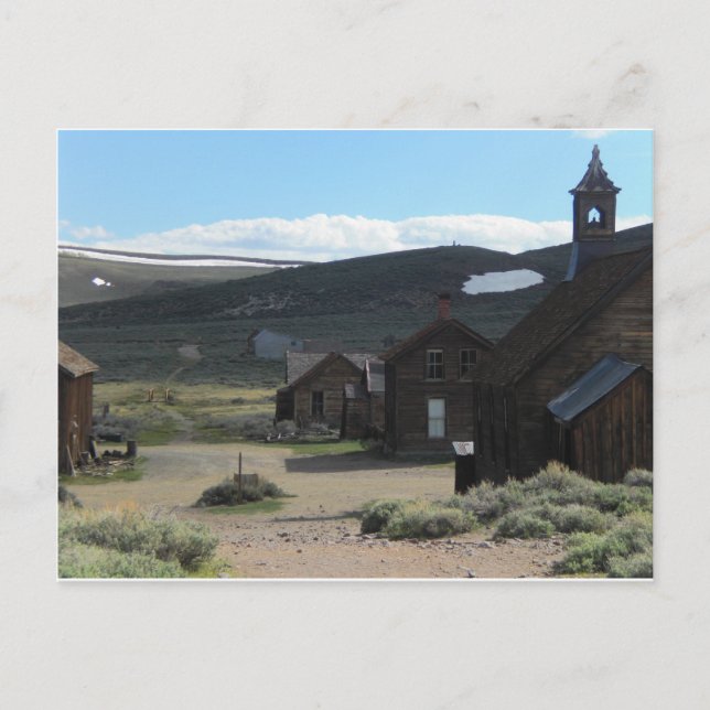 Bodie Ghost Town Vykort (Framsida)