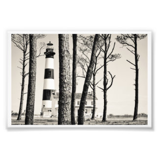 Bodie Island fyr. Fototryck