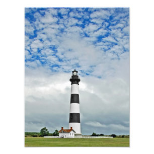 Bodie Island fyr Fototryck