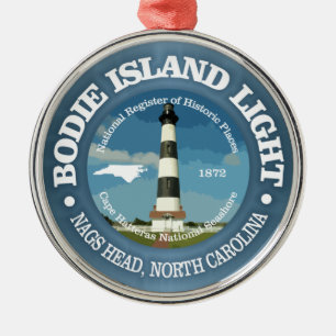 Bodie Island Light Julgransprydnad Metall