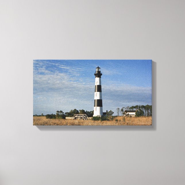Bodie Island Lighthouse Canvastryck (Framsida)
