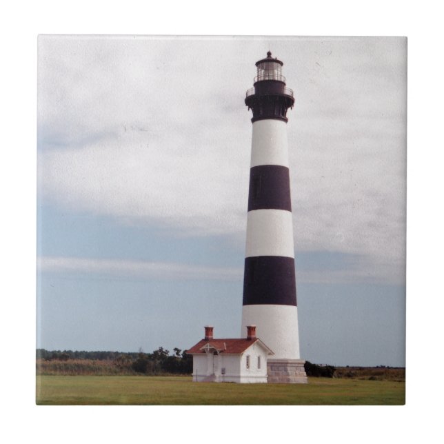 Bodie Island Lighthouse Kakelplatta (Framsidan)