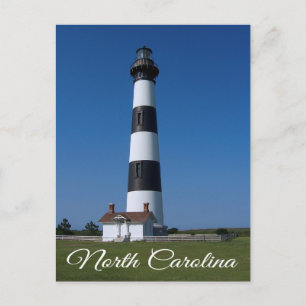 Bodie Island Lighthouse, Nags Head North Carolina Vykort
