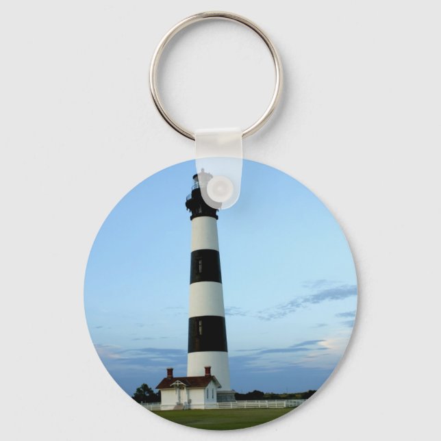 Bodie Island Lighthouse Nyckelring (Framsida)