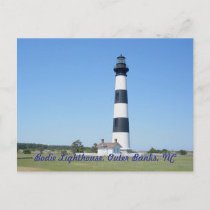 Bodie Island Lighthouse OBX North Carolina Vykort