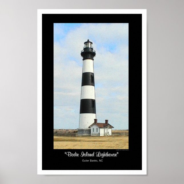 Bodie Island Lighthouse Poster (Framsidan)