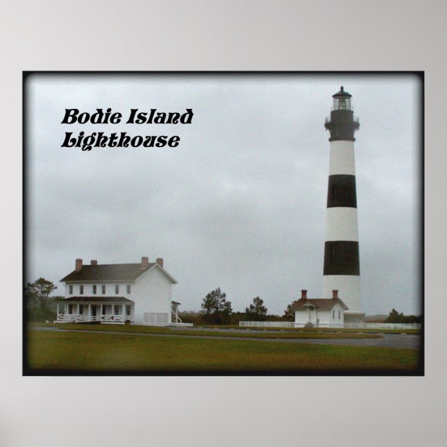BODIE ISLAND LIGHTHOUSE-POSTER POSTER (Framsidan)