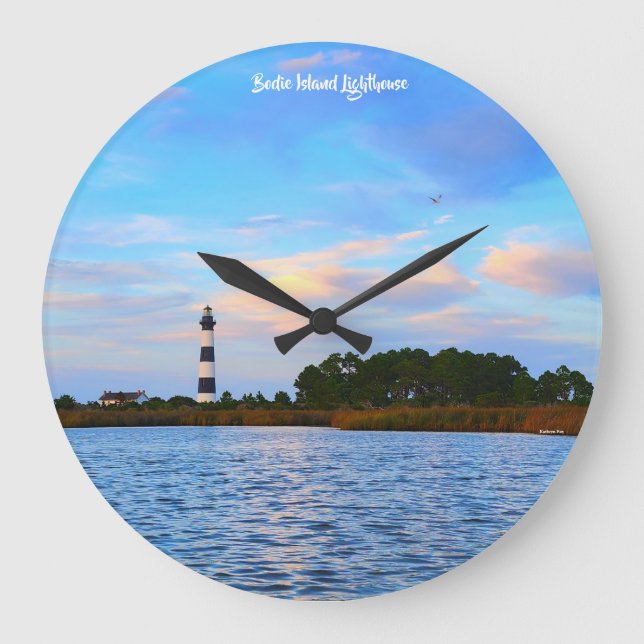 Bodie Island Lighthouse Stor Klocka (Framsida)
