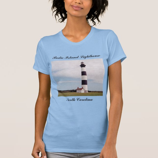 Bodie Island Lighthouse T-Shirt (Framsida)