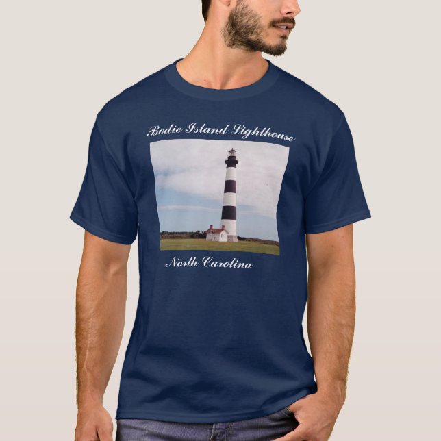 Bodie Island Lighthouse T-Shirt (Framsida)